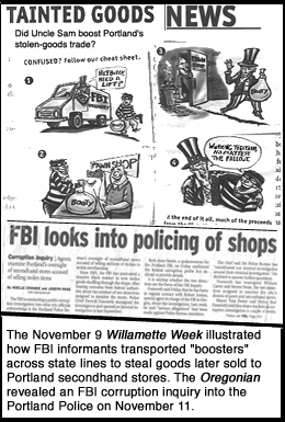 [Willamette Week 11/9/05 and Oregonian 11/11/05]
