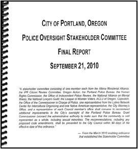 Cover of 
Stakeholder report