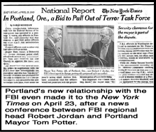 [Mayor Potter and FBI 
Chief Jordan in New York Times]