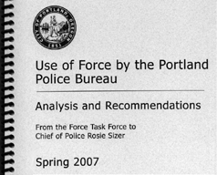 [Image: Use of 
Force Report Cover]