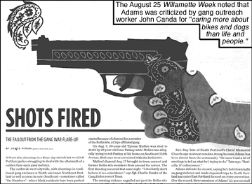WW gun article 
clipping