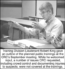 Training 
Division Lt. Robert King