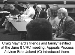 Criag Maynard Testimony