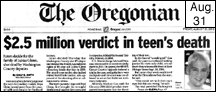 Oregonian Headline