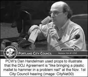 Dan at city 
council